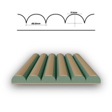 Ribbed Decorative Wall Panels