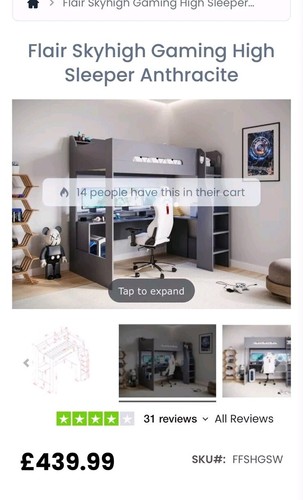 Kids high sleeper - high,