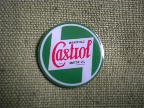 Castrol petrol oil company - castrol, pin