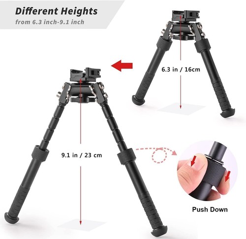 Rifle bipod 360 degrees - v8,