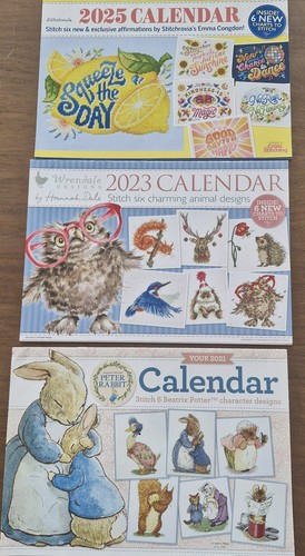 Cross stitch calendars - stitch,