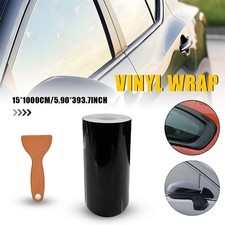 150mm x 10m Gloss Black