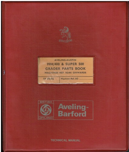 Aveling barford 99h 400 - barford, &