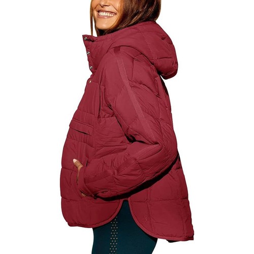 Womens hooded cotton padded - hooded,