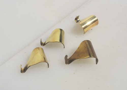 Antique brass picture rail - brass,