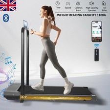 Smart Walking Pad 4-in-1 Foldable Under Desk Treadmill Running Machine + Holder