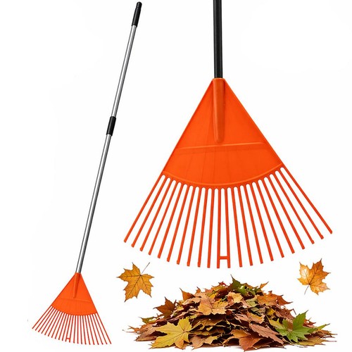 Tooth leaf rake garden lawn - leaf,