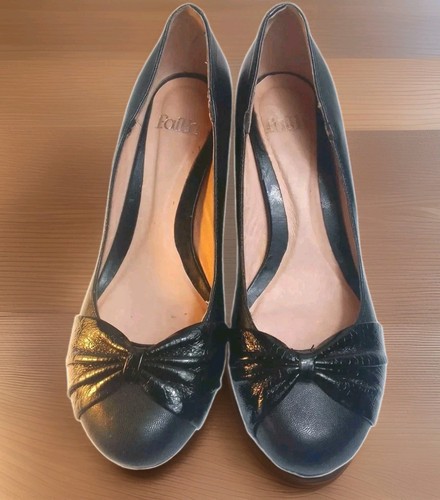 Faith size black leather - 6,