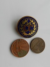 A VINTAGE RARE ENAMEL BADGE, WWII SALVATION ARMY CADETS CORPS BADGE. (CANADA)
