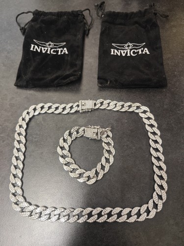 Iced out invicta curb - out,
