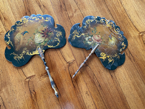 Two antique hand - two,