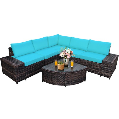 6pcs rattan furniture set - 6pcs,