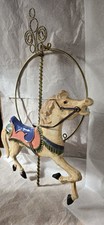 Curtis Jere 1987  Carousel Horse Handcrafted Sculpture Kids Room Western Theme