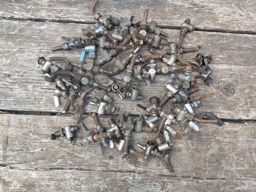 Joblot vintage petrol - fuel, tap