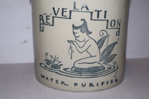 Rare crock cobalt decorated - crock,