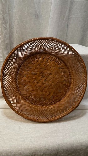 Vintage handwoven bamboo - vintage,