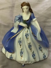 Coalport Fairest Flowers Small Figurine Iris Compton & Woodhouse