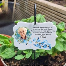 PERSONALISED MEMORIAL GRAVE