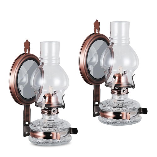 Pieces large wall oil lamp - pieces,