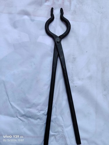 Antique style blacksmith tongs - style,