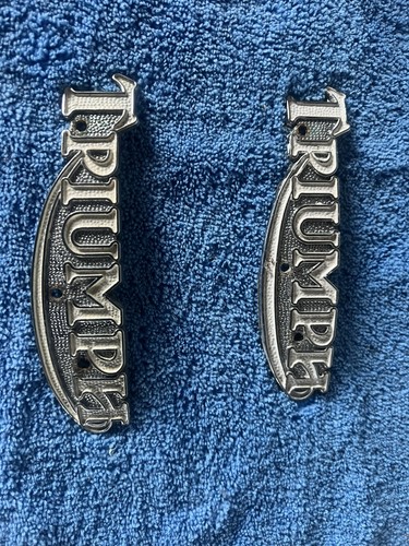 Tank badges triumph t140 - badges,,