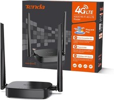 Modem Router 4G LTE SIM Tenda 4G03 Pro Cat4 Wireless N300 Plug&Play PowerBank
