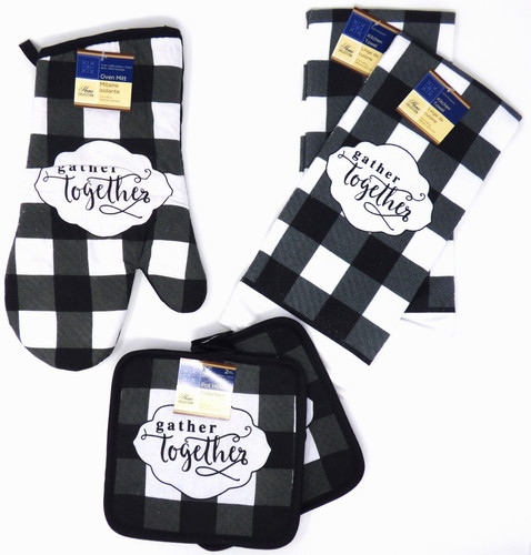 Buffalo check kitchen 2pk - check,