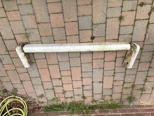 Antique carrara marble fender - antique,