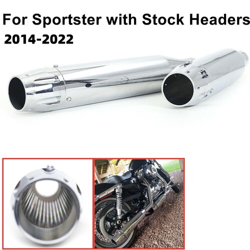 Slip mufflers exhaust - 3", slip-on