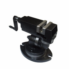 3" 3 WAY UNIVERSAL MILLING VICE SWIVELLING MILL VICE SWIVEL BASE RDGTOOLS