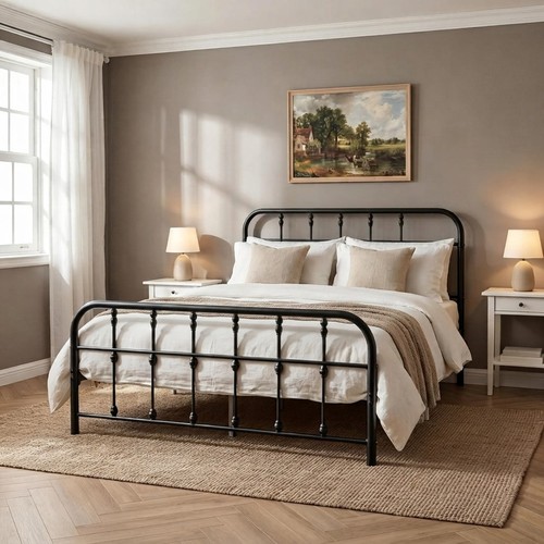 Sturdy 4ft small double metal - 4ft,