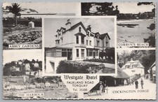 Torquay Devon Postcard Multiview Postmark Posted c1967