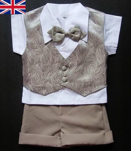 Baby boy waistcoat - boy, shorts