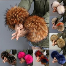 Faux Fur Warmer Wristband