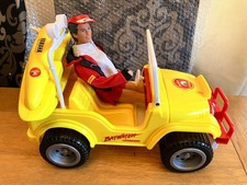 Baywatch 1994 Ken Doll Lifeguard, Beach Buggy and Wave Rider