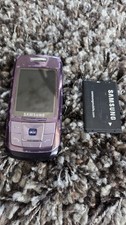 Samsung SGH E250 Mobile Phone Violet, Unlocked