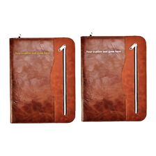 Personalised A4 soft Touch Professional Portfolio Folder with Calculator & Pad