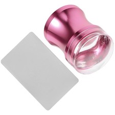 Nail Art Stamper Silicone Nail Tools Kit for Detailed Nail Stamping