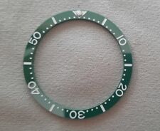 Green Ceramic bezel insert 38mm For Seiko SKX SRPD Hulk Kermit Mod Flat