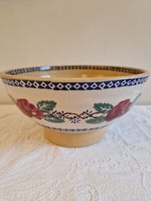 Nicholas Mosse Large Footed Kilfane Rose Salad Bowl 9.25 Inches - VGC Lovely