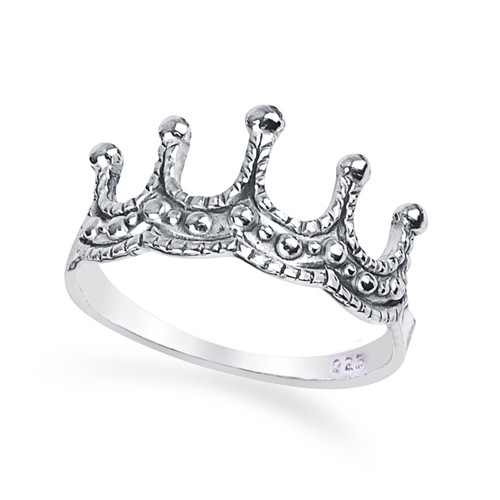 New sterling silver crown - silver,