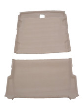 RANGE ROVER P38 BEIGE ROOF LINING NO SUNROOF MADE AS TWO COVERED PIECES
