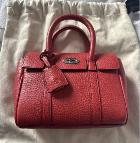 Mulberry mini bayswater red - mulberry,