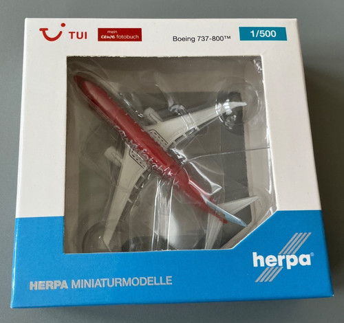 Herpa wings 500 - wings, tui