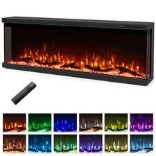 3 Sided Electric Fireplace