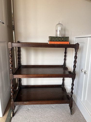 English mahogany serving