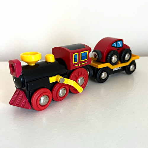 Brio genuine wooden old steam