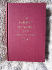THE RAILWAY MAGAZINE BOUND