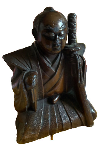 Japanese meiji metal okimono - japanese,