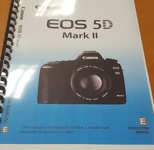 Canon eos mark printed - eos, 5d